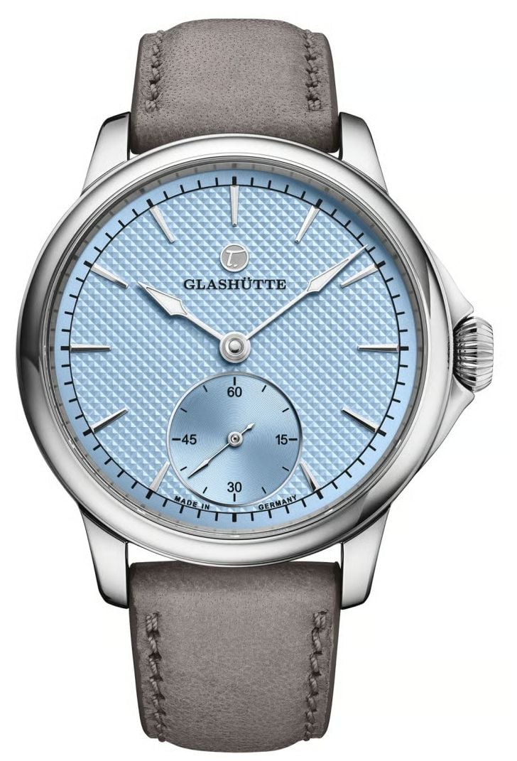 Tutima GlashÃ¼tte Patria petite seconde Ã  remontage manuel montre