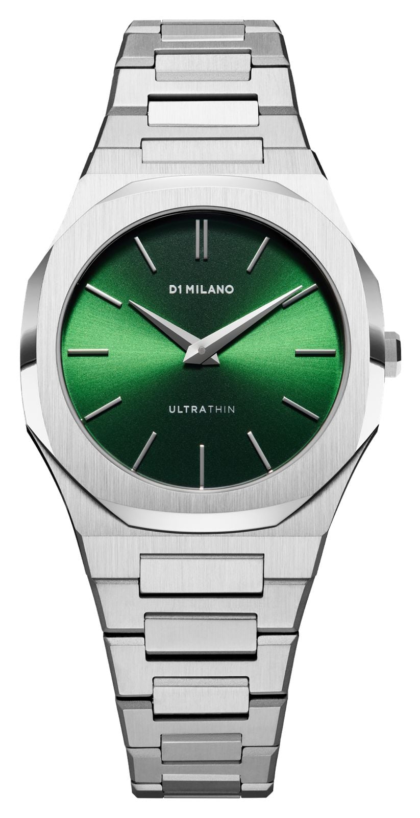 D1 Milano Cadran vert soleillÃ©, taille ultra-mince (34 mm montre