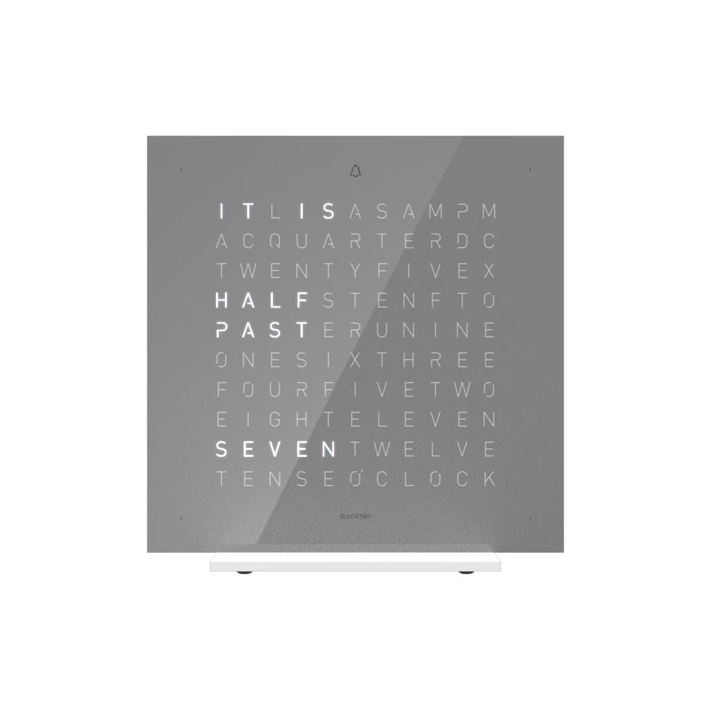 QLOCKTWO ThÃ© gris prÃ©coce Earth 13.5 pure Ã©dition ( montre