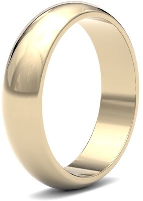 James Moore & Co | Or jaune 18 carats | 5 mm | taille moyenne | forme D | ag_5gmd-18y AG_5GMD-18Y