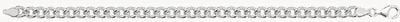 Silver Small Link Curb Bracelet G2639