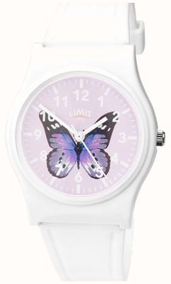 Limit | reloj de jardín secreto para mujer | esfera de mariposa púrpura | 60029.37