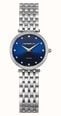Herbelin Epsilon Diamond Quartz (28mm) Blue Sunray Dial / Stainless Steel Bracelet 17116B68Y85