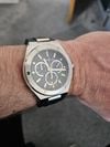 Customer picture of Herbelin Kappe camarat chrono | blaues Zifferblatt | schwarzes Silikonarmband 37645A15CA