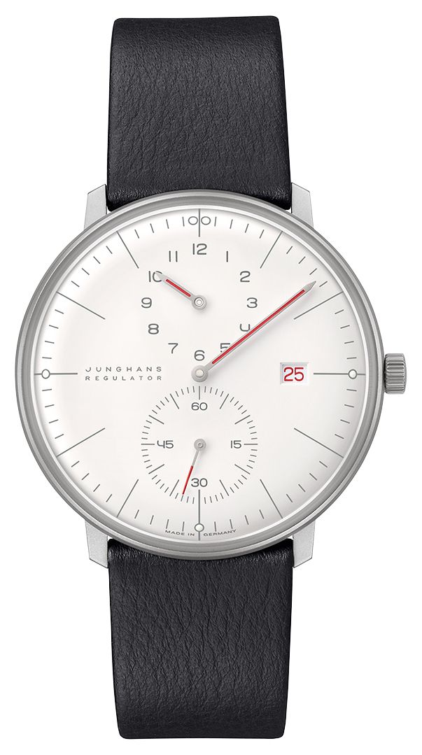 Junghans max bill Regulator Bauhaus (40mm) White Dial / Watch