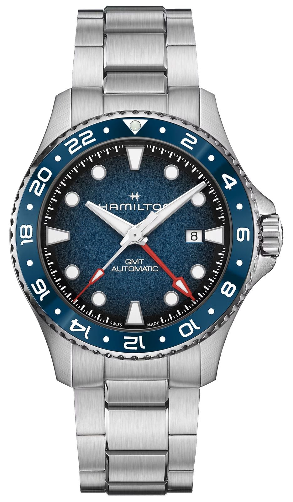 Hamilton Khaki Navy Scuba GMT automatique (43 mm) montre