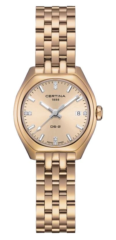 Certina Ã  quartz DS-2 pour femme (27,8 mm), cadran montre