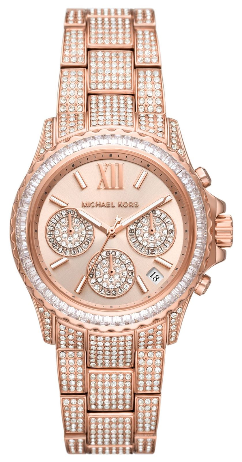 Michael Kors chronographe Ã  cristaux pour femme montre