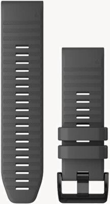 Garmin Nur Quickfit 26 schiefergraues Silikonarmband 010-12864-20