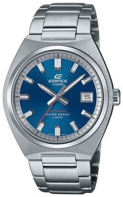 Casio Edifice Sports Classic (38,5 mm) blaues Zifferblatt / Edelstahlarmband EFB-109D-2AVEF