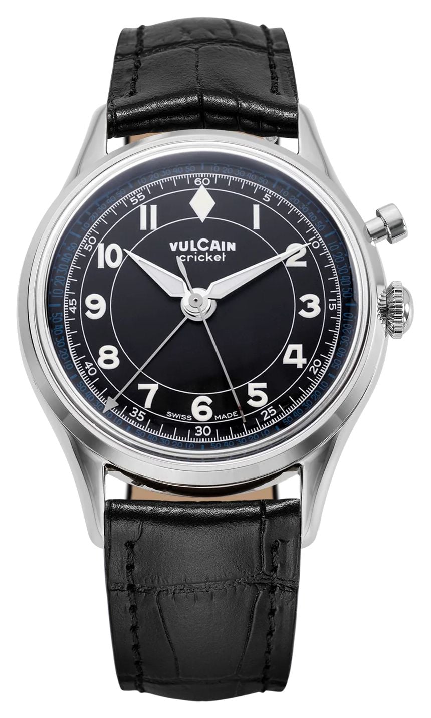 Vulcain Cricket classique calibre alarme remontage montre