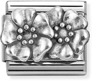 Nomination Classic Stainless Steel Flowers Charm 330101/73