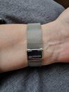 Customer picture of Mondaine | bracelet de montre en maille uniquement | acier inoxydable | 18mm | FM8918STEM4