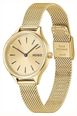 HUGO Gold Glossy Gold Dial Mesh Bracelet 1540188 - vista alternativa 2