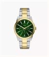Fossil Pearson 42 mm Multifunction Two-Tone Stainless Steel Watch FS6197