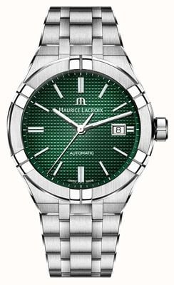 Maurice Lacroix Aikon 42 mm groene roestvrijstalen armband in beperkte oplage AI6008-SS002-630-1