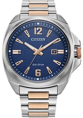 Citizen 光动能运动款（42毫米）蓝色表盘/双色不锈钢表带 AW1726-55L