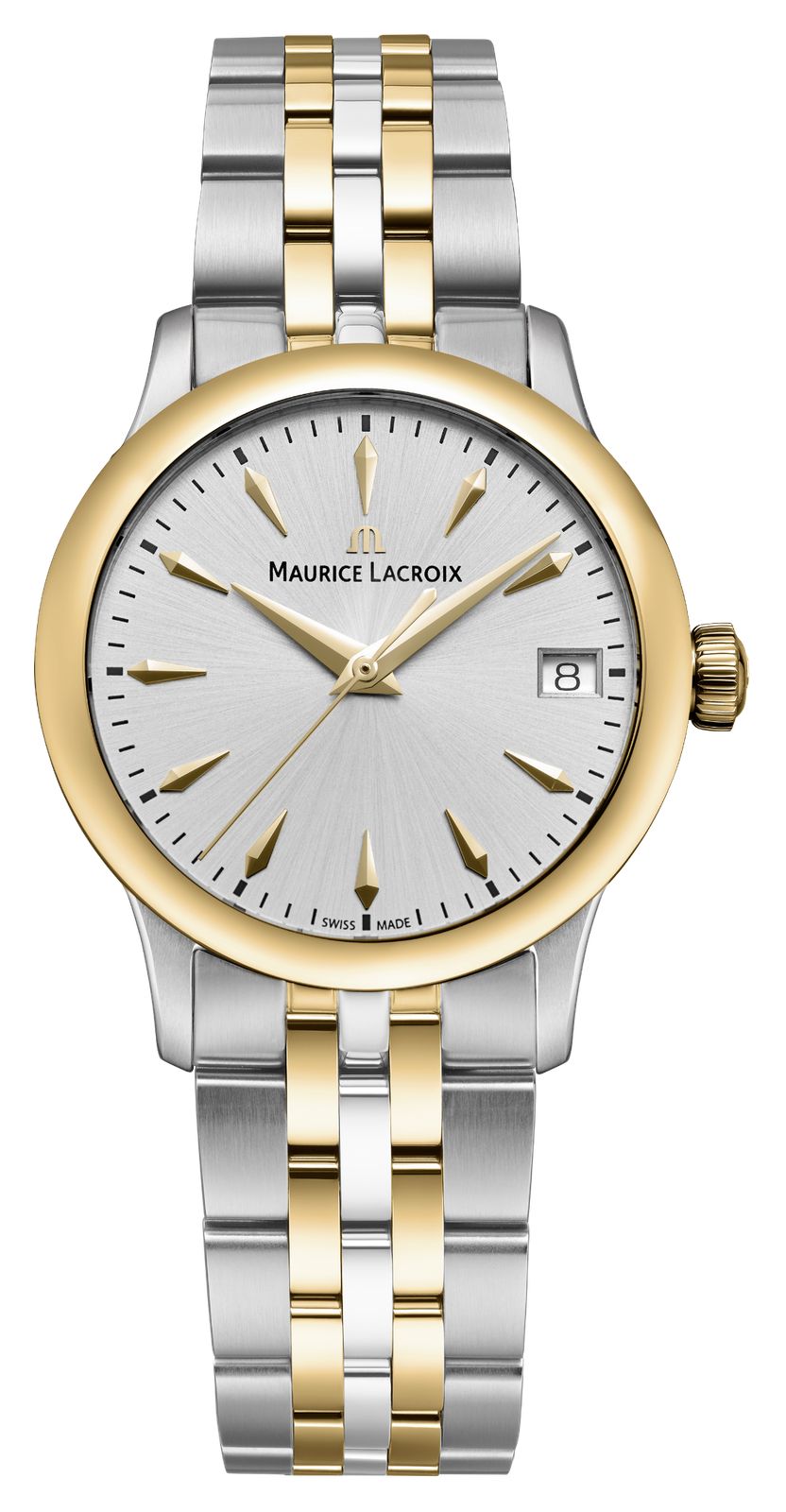 Maurice Lacroix 1975 Quartz (33mm) Silver Sun-Brushed Dial Watch