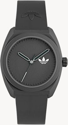 Adidas PROJECT THREE (42mm) Black Dial / Black Bio-Based PU Strap AOST24547