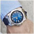 Emile Chouriet Challenger Cliff Automatic (40mm) Blue Sunray Dial / Blue Canvas Strap 08.1170.G.6.6.N8.2 - widok alternatywny 6