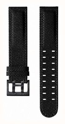 Hamilton Straps Caucciù nero 20 mm - solo cinturino da campo kaki H693684136