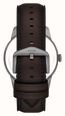 Fossil Townsman Big Tic 42 mm Gunmetal Brown Leather FS6191 - 备用视图 4