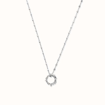 ChloBo In Bloom WISTERIA Delicate Cube Chain Necklace - 925 Sterling Silver SNDC3422