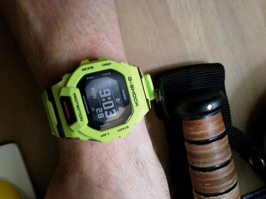 Casio G-Shock G-Squad Digital Quartz Lime Green Watch GBD