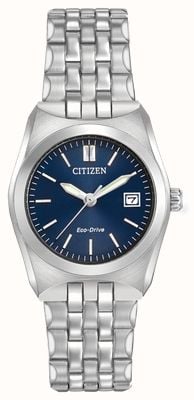 Citizen Reloj mujer eco drive corso wr100 azul oscuro EW2290-54L