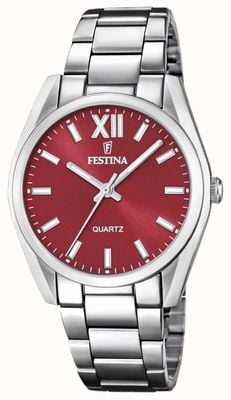 Festina 带不锈钢表链的女士手表 F20622/B