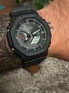 Customer picture of Casio Men's Bluetooth G-Shock Black Solar Power Watch With Resin Strap GA-B2100-1AER