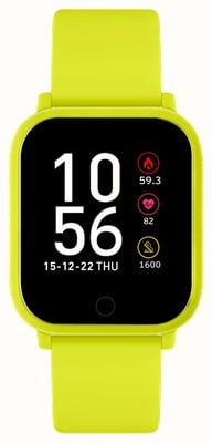 Reflex Active 系列 10 多功能智能手表（42 毫米）数字表盘/柠檬绿硅胶 RA10-2113