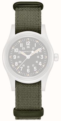 Hamilton Straps Khaki luchtvaart groen NATO-bandje – 18mm (alleen bandje) horloge H690000260
