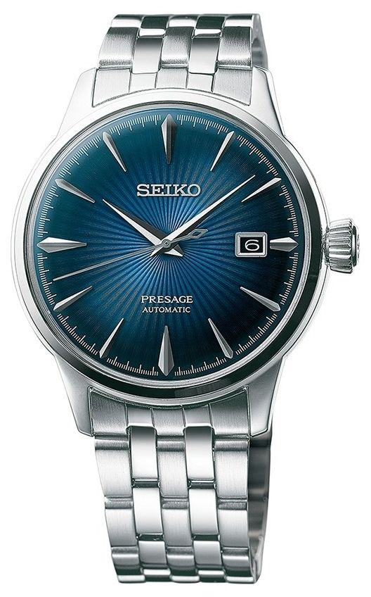 Seiko Bracelet en acier inoxydable automatique Presage montre