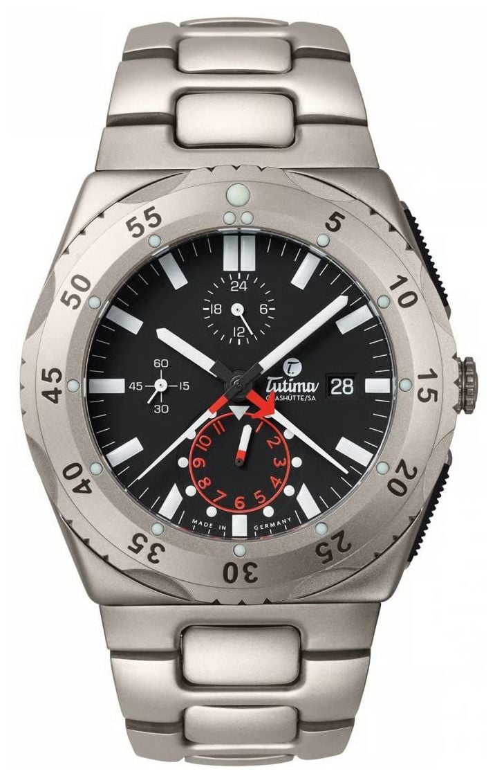 Tutima Glash&Atilde;tte M2 Pioneer Automatic Chronograph 465mm Watch