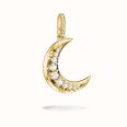 Thomas Sabo Moon Pendant with white zirconia PE1020-M01-14