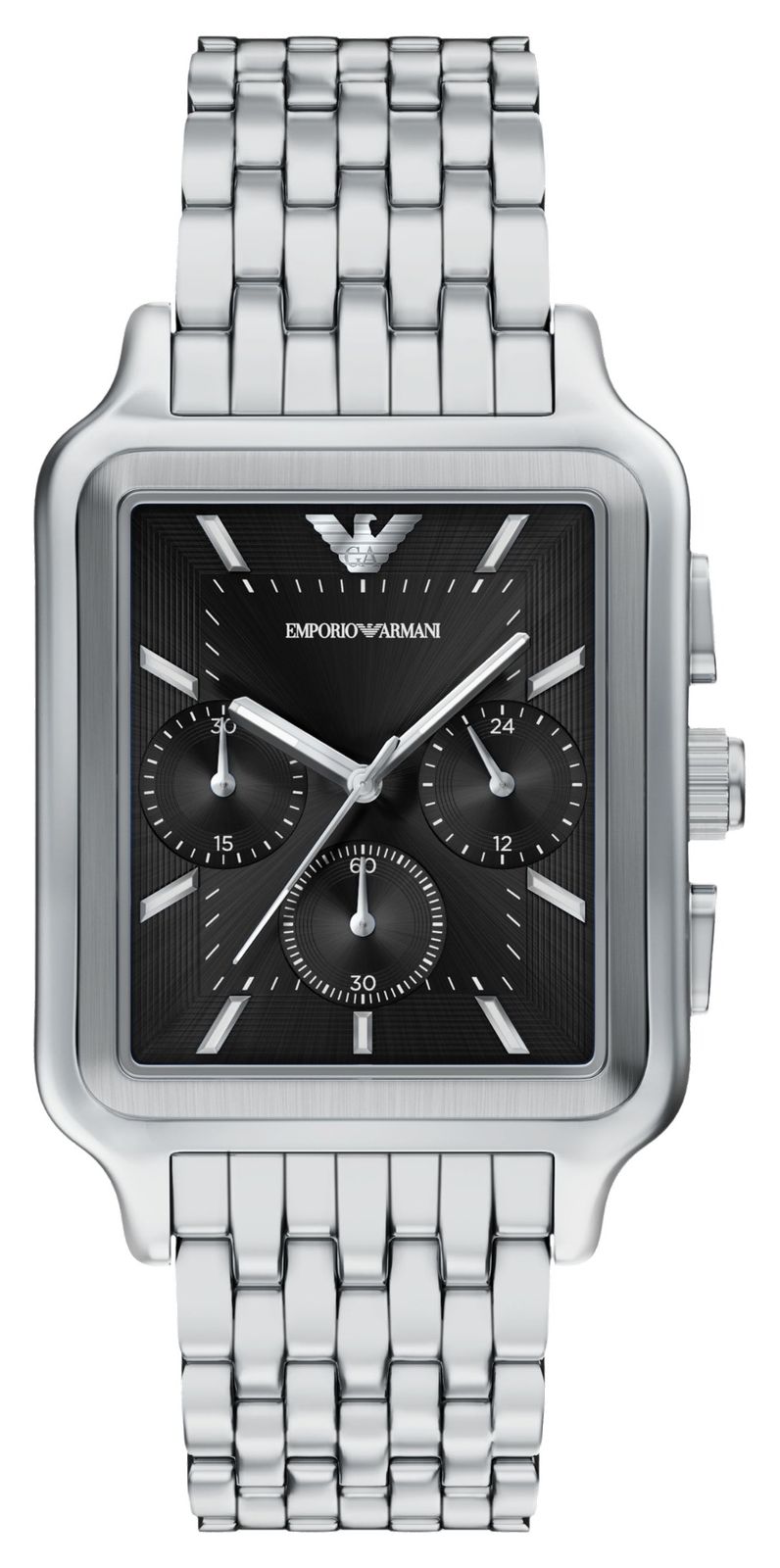 Emporio Armani Chronographe Diego (50 mm), cadran noir / montre