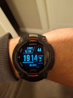 Garmin Instinct 3 - Solar Outdoor GPS Smartwatch (45mm) Black With