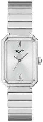 Tissot SRV Quartz (21.8mm) Silver Sunray Dial / Stainless Steel Bracelet T1601101103300