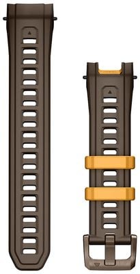Garmin 22mm Cocoa Silicone Watch Band (Instinct 3/Instinct Crossover AMOLED – 45mm) 010-13395-11