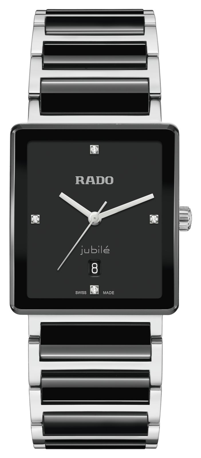 RADO Mouvement Ã  quartz serti de diamants (31,5 mm), cadran montre-image-200183