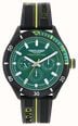 Aston Martin Aramco Formula One™ Team PIT W Quartz Multifunction (46mm) Podium Green Dial / Black Silicone Strap MTFP1F503