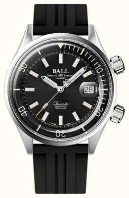 Ball Watch Company Chronometr dla nurków Engineer Master II 42 mm z czarnym gumowym paskiem DM2280A-P1C-BKR
