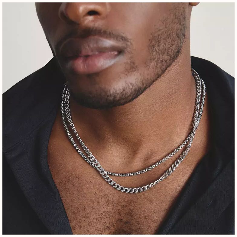 Thomas Sabo Thomas Sabo Stainless Steel Box Chain KE2399-S01-53-L53 - vista alternativa 4