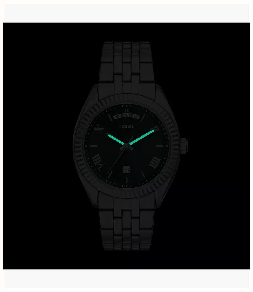 Fossil Campbell 42 mm Three-Hand Day-Date Stainless Steel FS6239 - alternative Ansicht 4