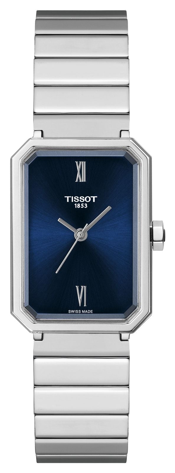 Tissot Srv-Quarz (21,8 mm) dunkelblaues Sunray-Zifferblatt uhr-image-199446