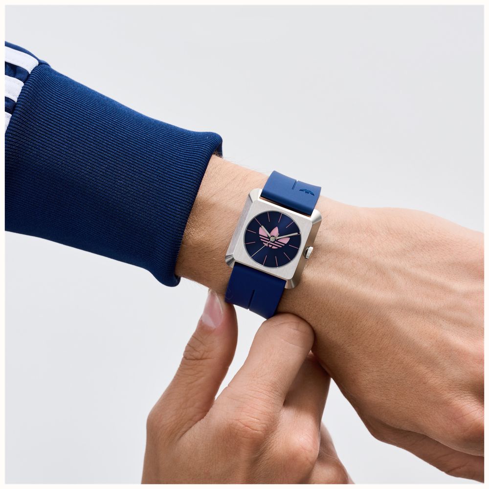Adidas RETRO POP FOUR (31mm) Blue Dial / Blue Silicone Strap AOSY26502 - vista alternativa 5