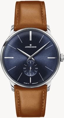 Junghans Men's Meister Hand-winding Brown Leather Strap 27/3504.02