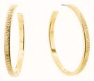 Calvin Klein Sophisticated Texture Hoop Earrings 35001011