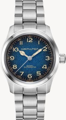 Hamilton Khaki Field Murph Automatic (38mm) Blue Gradient Dial / Stainless Steel Bracelet Watch H70405140